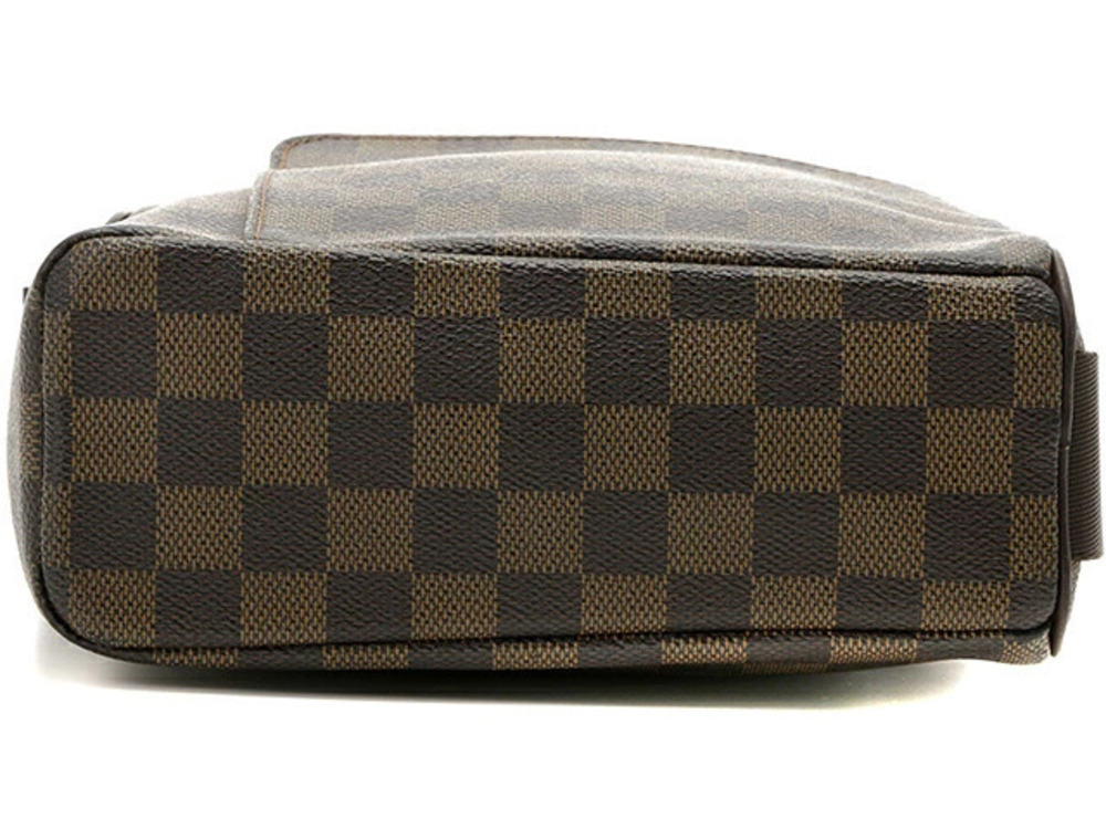 Louis Vuitton Damier Shoulder Bag Olaf Brown